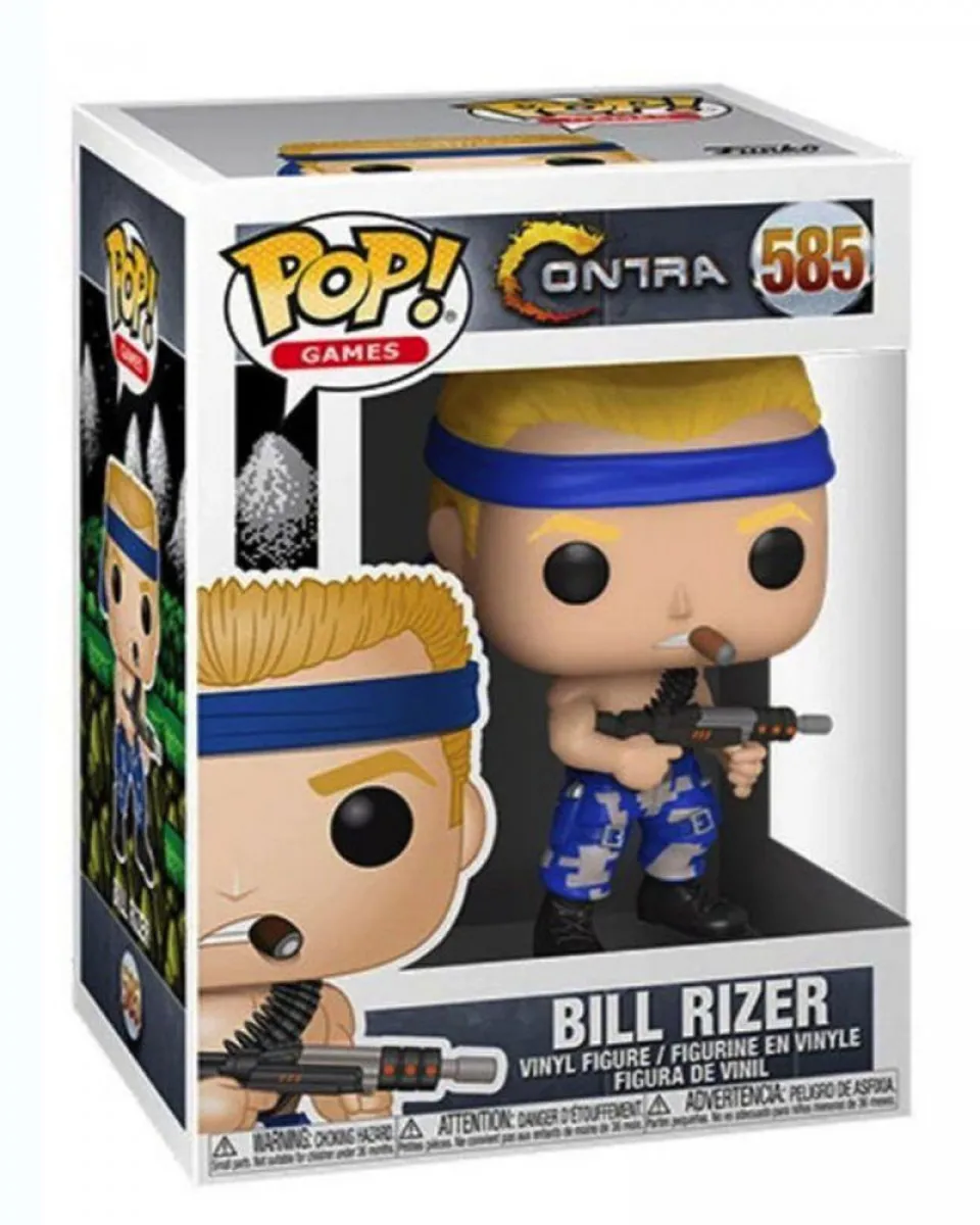 Bobble Figure Games - Contra POP! - Bill Rizer 