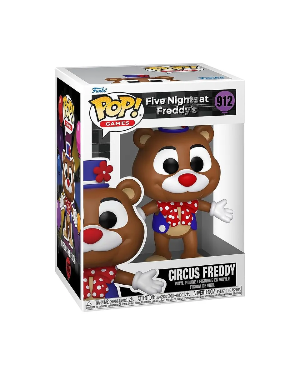 Bobble Figure Games - Five Nights at Freddy's POP! - Circus Freddy 