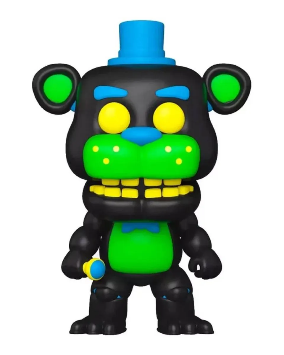 Bobble Figure Games - Five Nights at Freddy's POP! - Freddy Fazbear (Blacklight) 