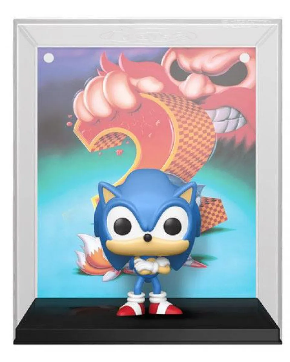 Bobble Figure Games - Sonic the Hedgehog 2 POP! Game Cover - Sonic 