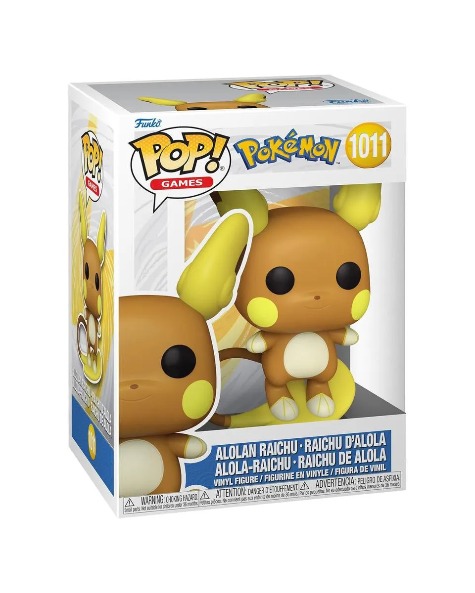 Bobble Figure Games - Pokemon POP! - Alolan Raichu 