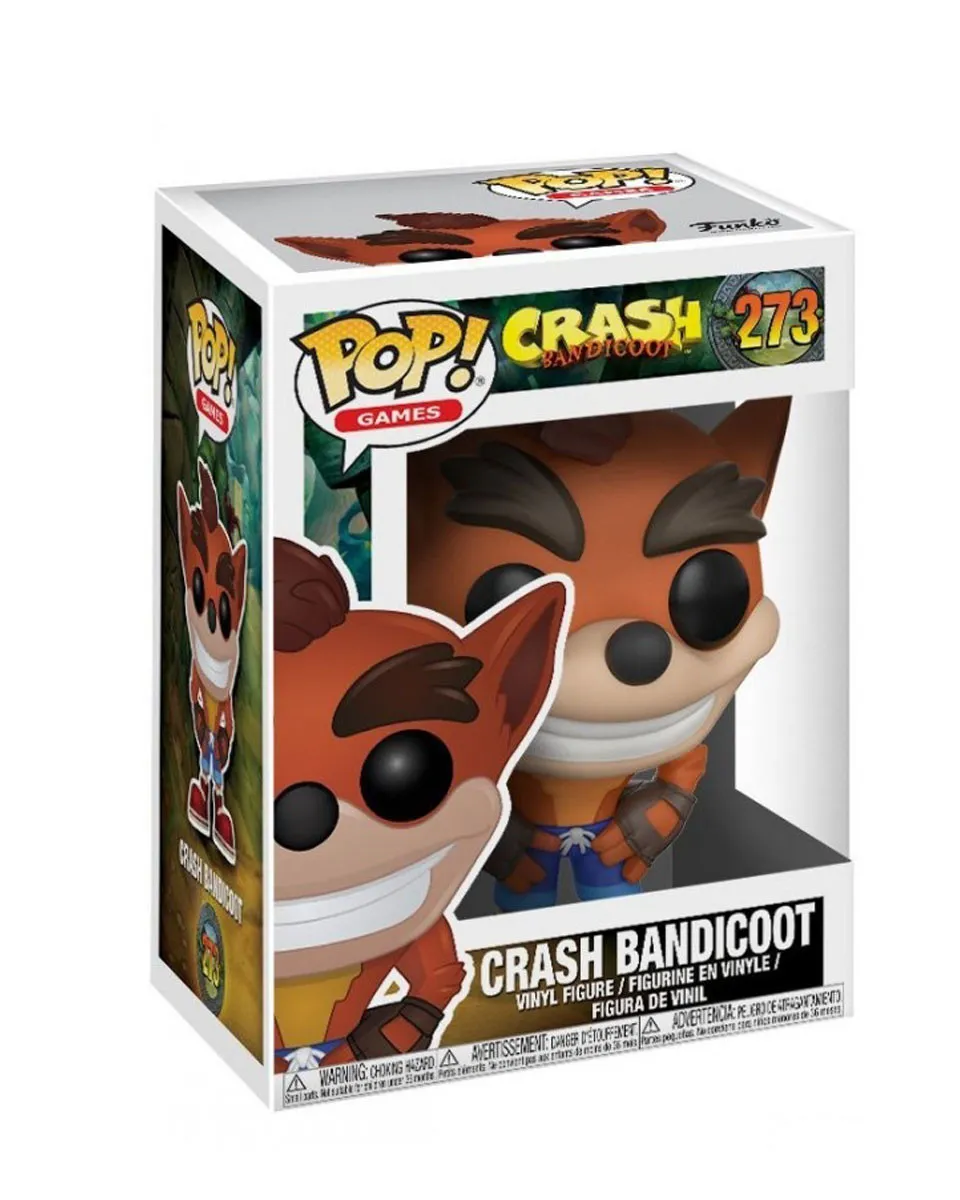 Bobble Figure Games Pop! - Crash Bandicoot 