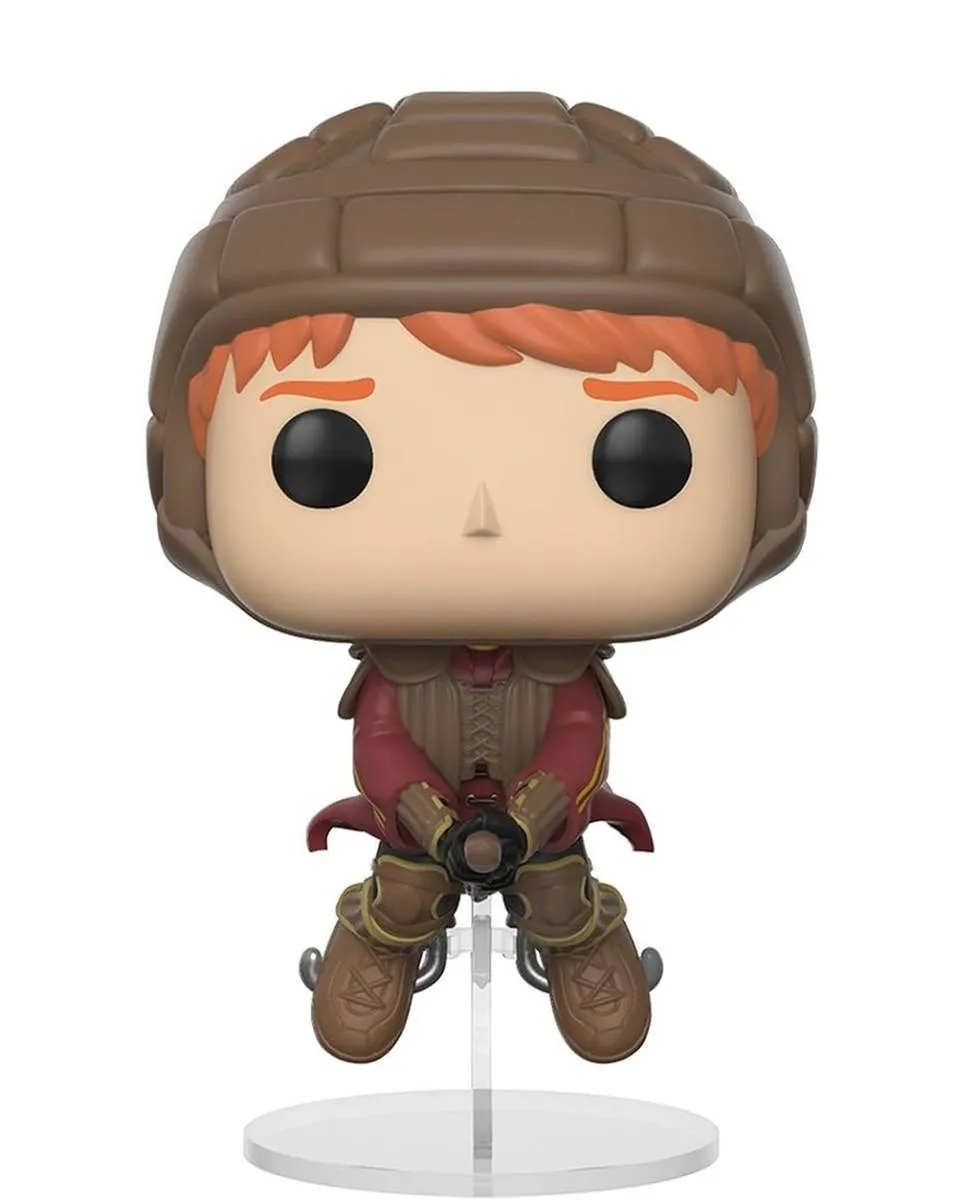 Bobble Figure Harry Potter POP! - Ron on Broom 
