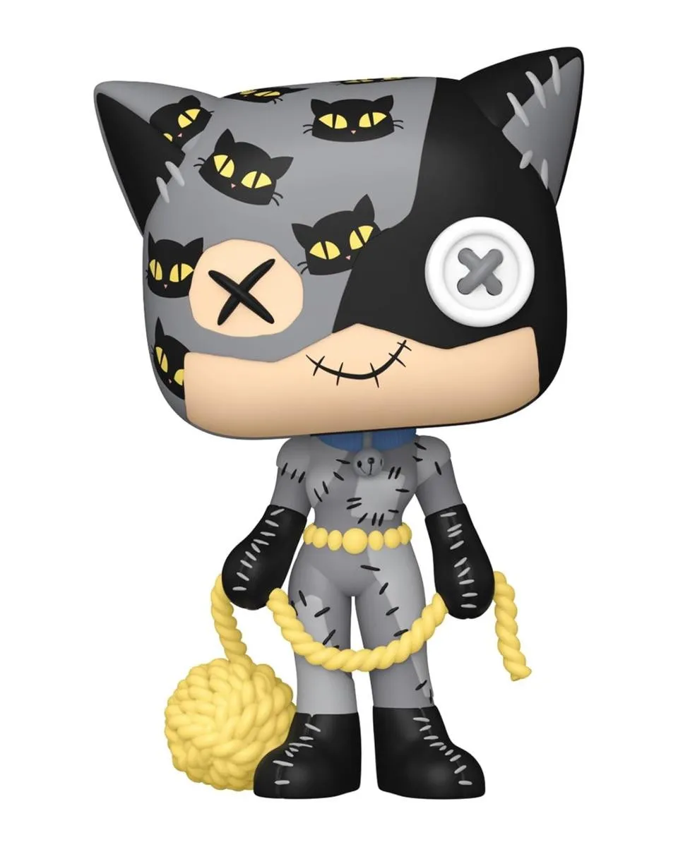 Bobble Figure DC - Batman POP! - Patchwork Catwoman 