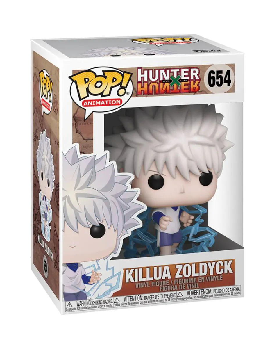 Bobble Figure Anime - Hunter x Hunter POP! - Killua Zoldyck #654 