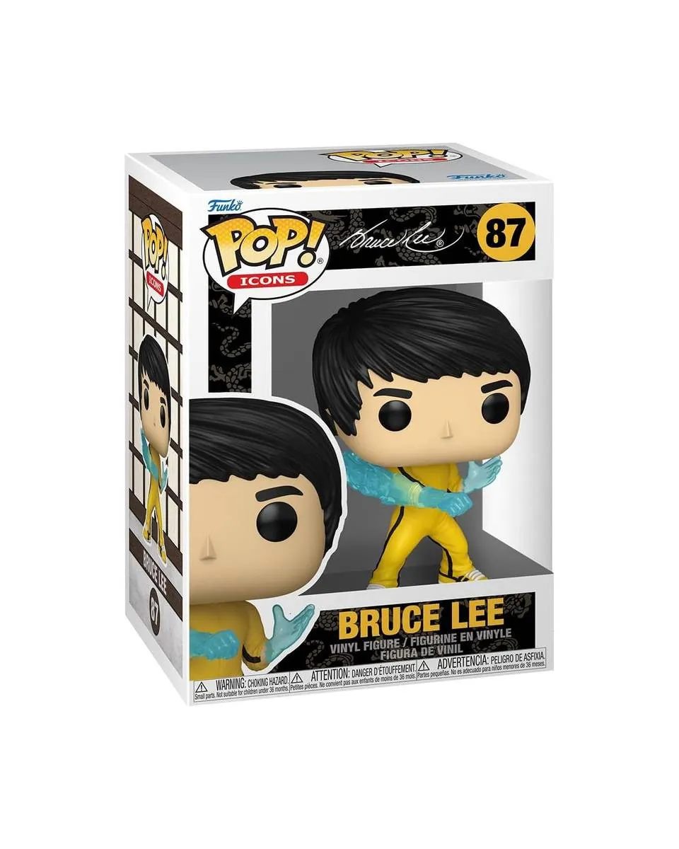 Bobble Figure Icons - Bruce Lee POP! - Bruce Lee 