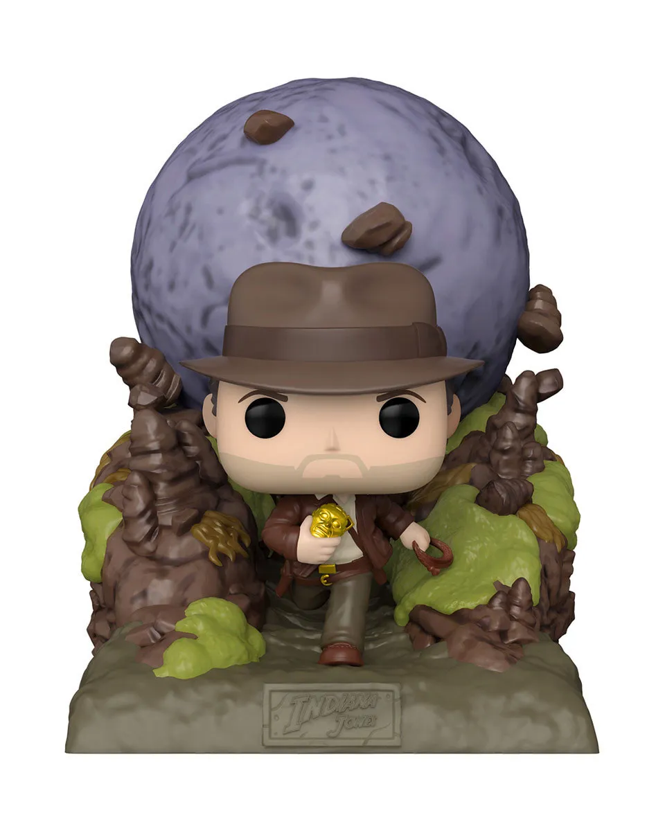 Bobble Figure Movies - Indiana Jones POP! - Indiana Jones Boulder Escape 