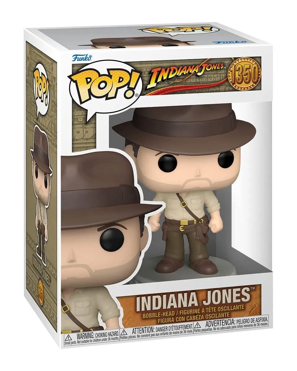 Bobble Figure Indiana Jones - Raiders of the Lost Ark POP! - Indiana Jones #1350 