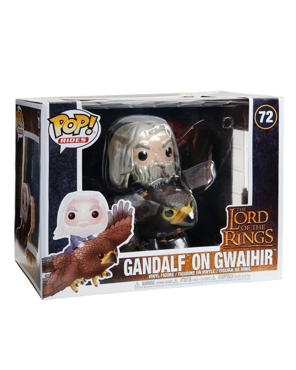 Bobble Figure Rides - Lord Of The Rings POP! - Gandalf on Gwaihir 