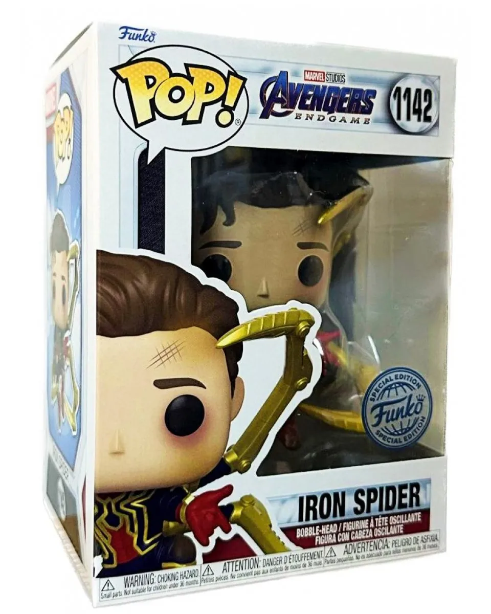Bobble Figure Marvel - Avengers Endgame POP! - Iron Spider - Special Edition 