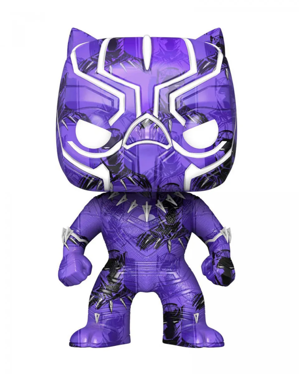 Bobble Figure Marvel - Black Panther POP! Art Series - Black Panther 