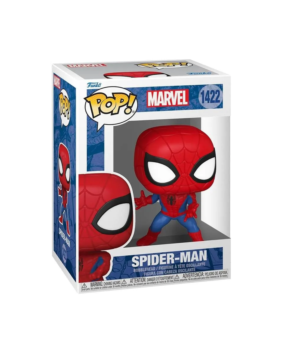 Bobble Figure Marvel - Spider-Man POP! - Spider-Man #1422 - New Classics 