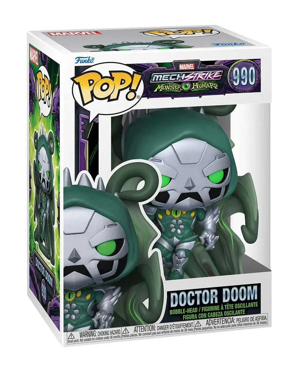 Bobble Figure Marvel MechStrike POP! - Monster Hunters - Dr. Doom 