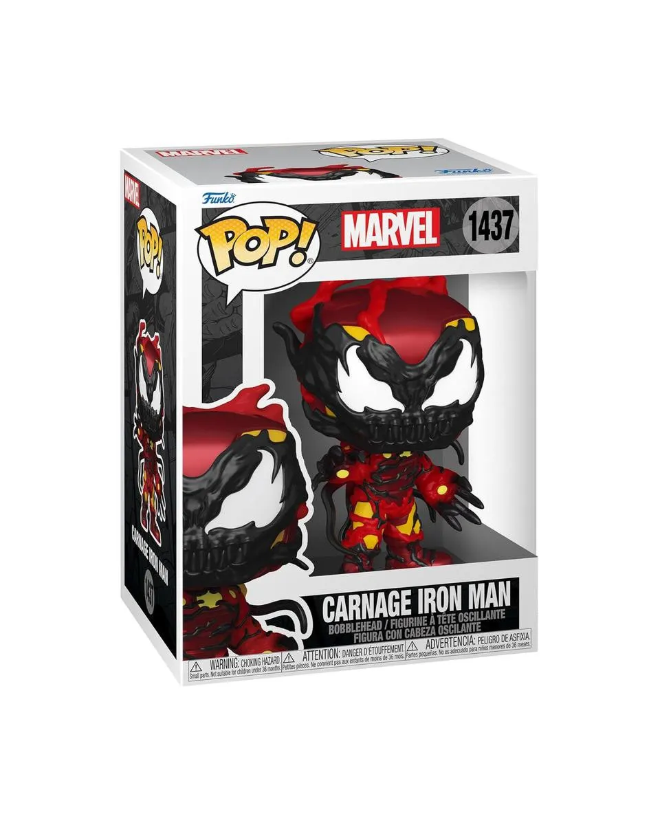 Bobble Figure Marvel - Carnage POP! - Carnage Iron Man 
