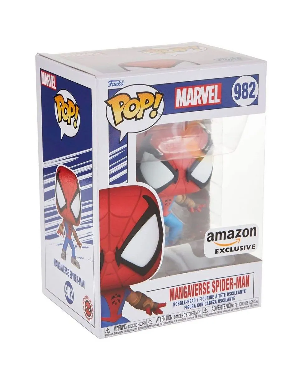 Bobble Figure Marvel - Spider-Man POP! - Mangaverse Spider-Man - Special Edition 