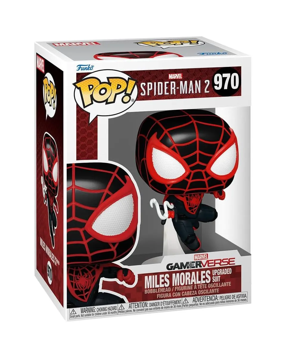 Bobble Figure Marvel - Spider-Man 2 POP! - Miles Morales 