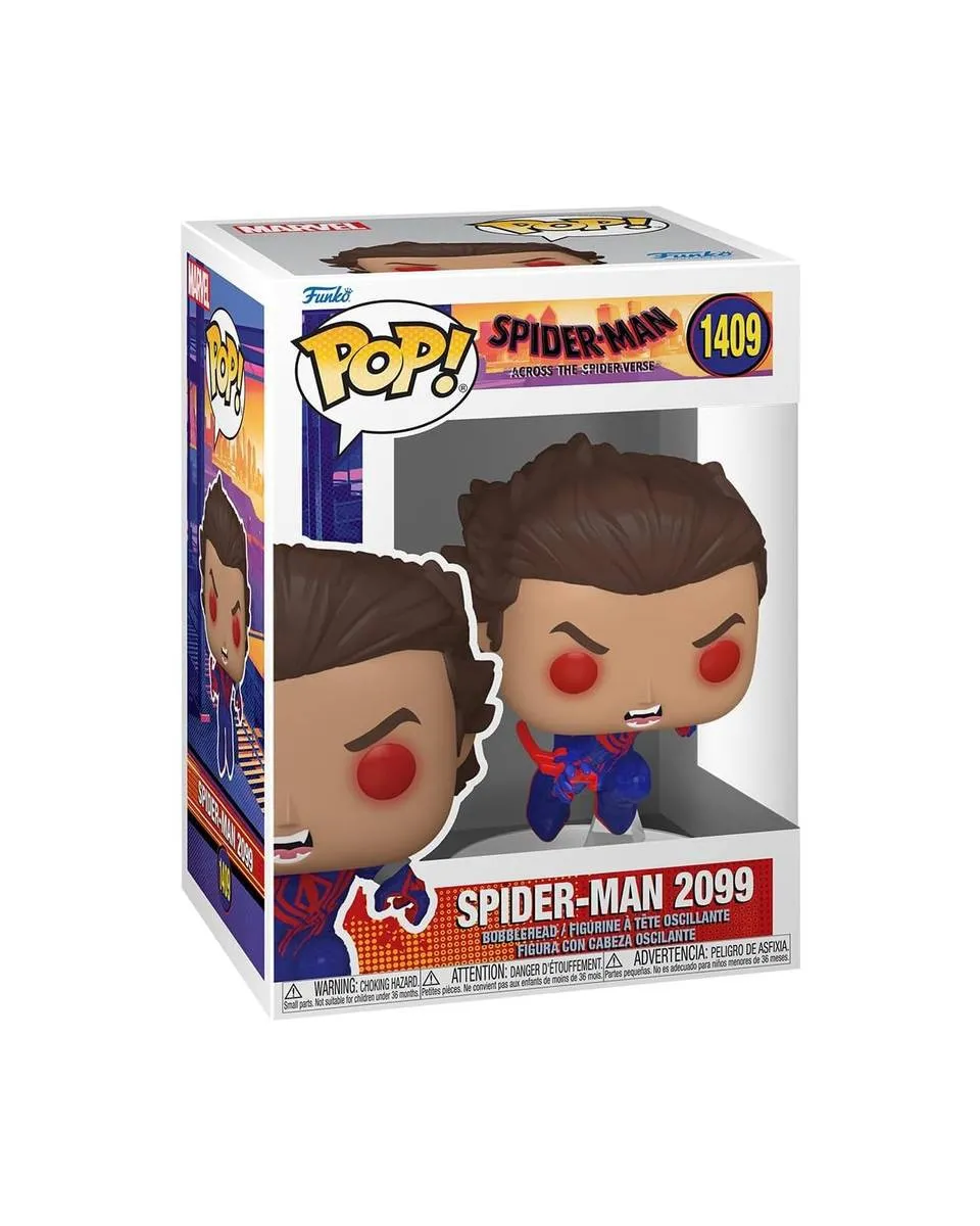 Bobble Figure Marvel - Spider-Man Across The Spider-Verse POP! - Spider-Man 2099 #1409 