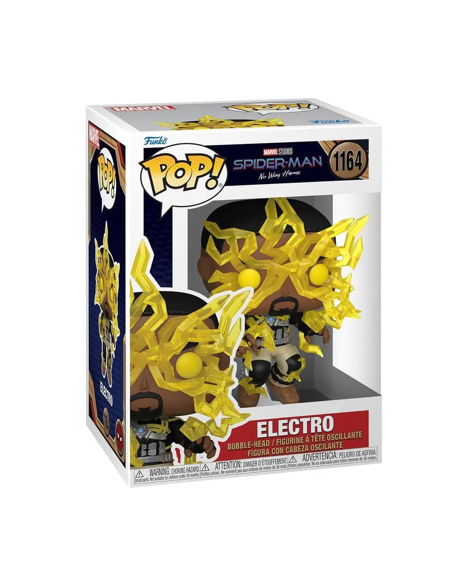 Bobble Figure Marvel - Spider-Man No Way Home POP! - Electro 