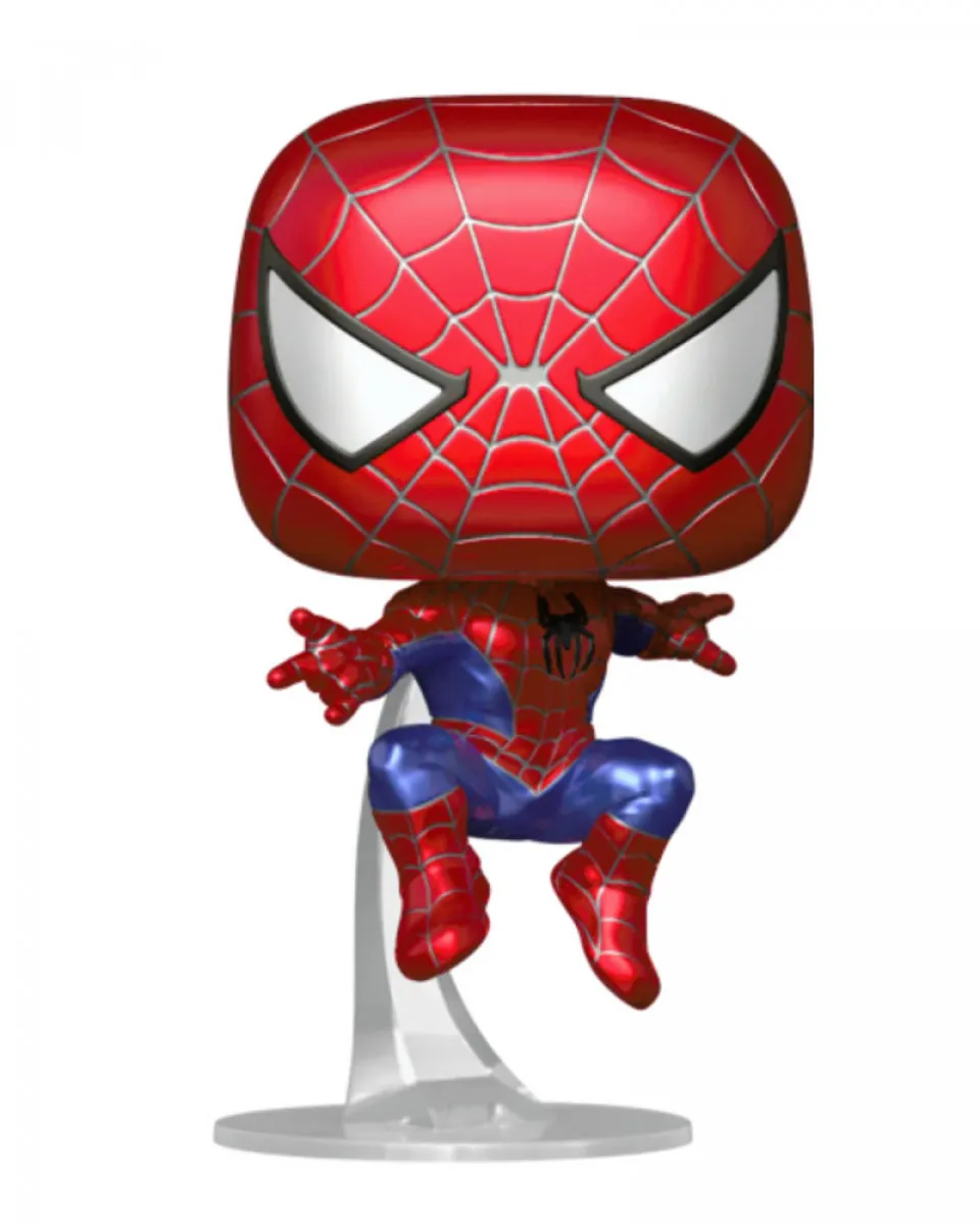 Bobble Figure Marvel - Spider-Man No Way Home POP! - Friendly Neighborhood Spider-Man (Leaping) - Special Edition 