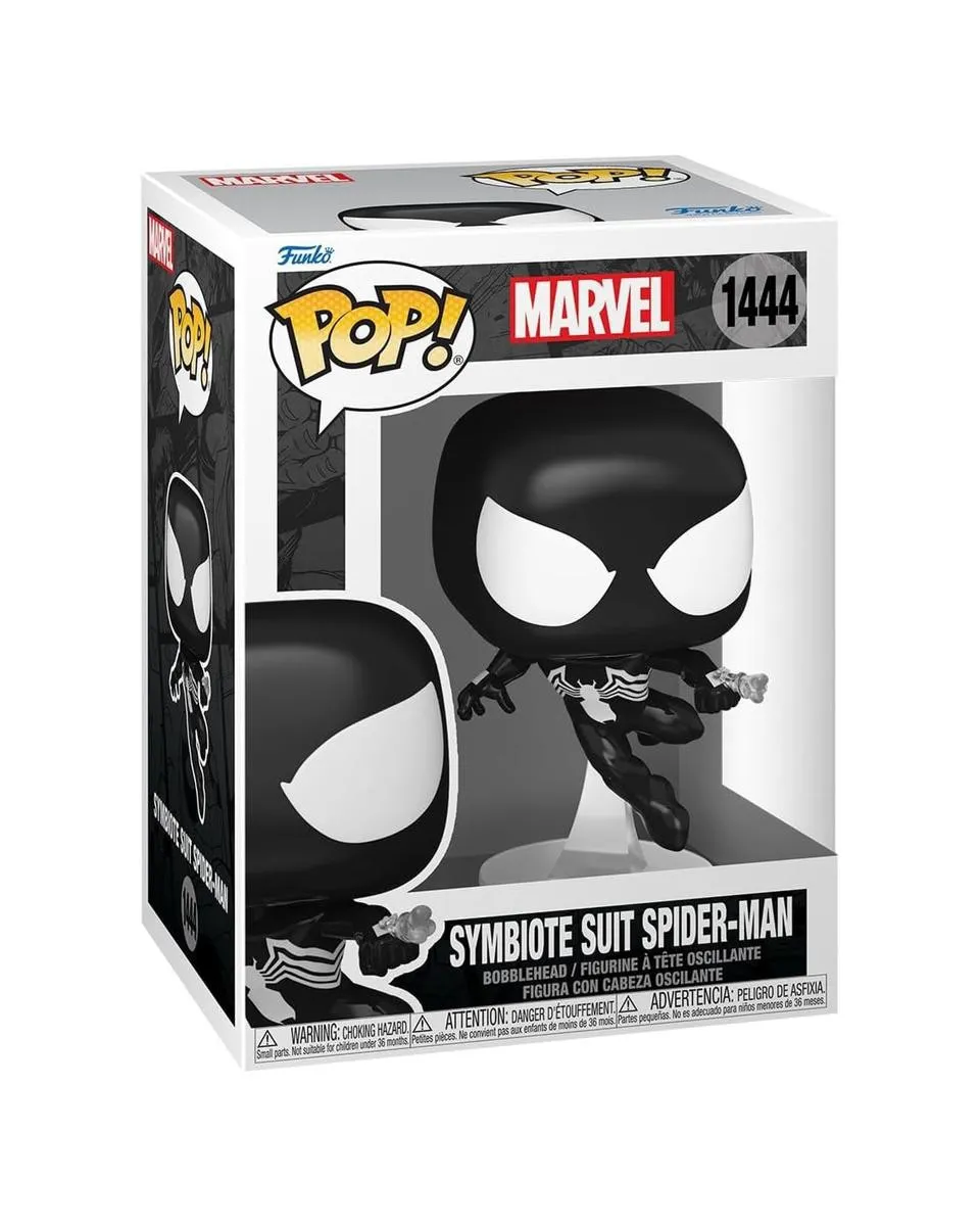 Bobble Figure Marvel - Spider-Man POP! - Symbiote Suit Spider-Man 