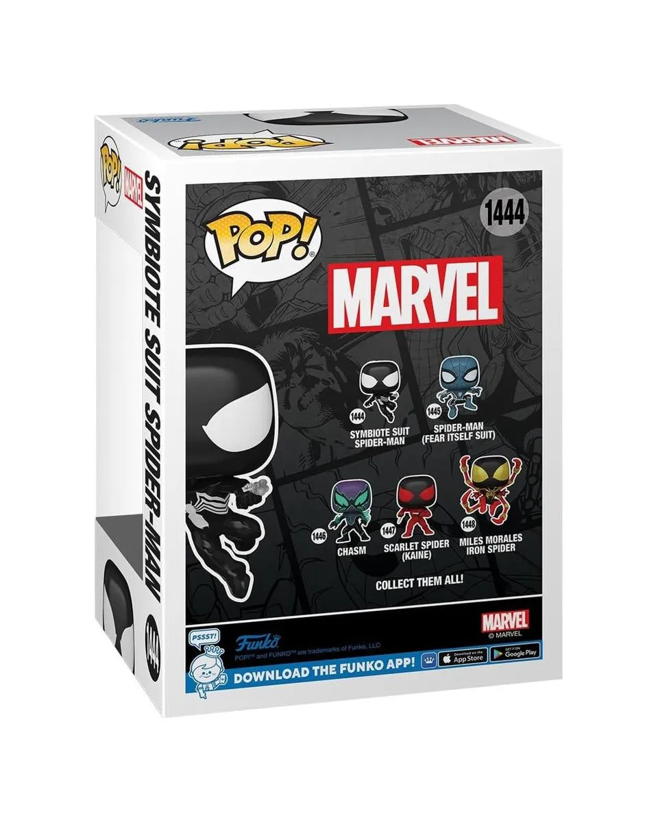 Bobble Figure Marvel - Spider-Man POP! - Symbiote Suit Spider-Man 