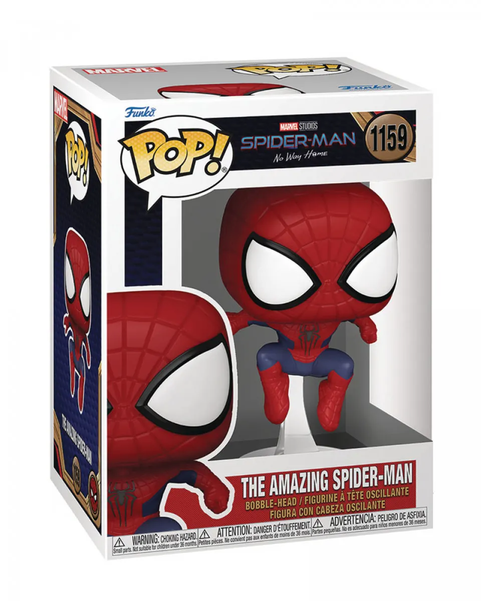 Bobble Figure Marvel - Spider-Man POP! No Way Home - The Amazing Spider-Man (1159) 