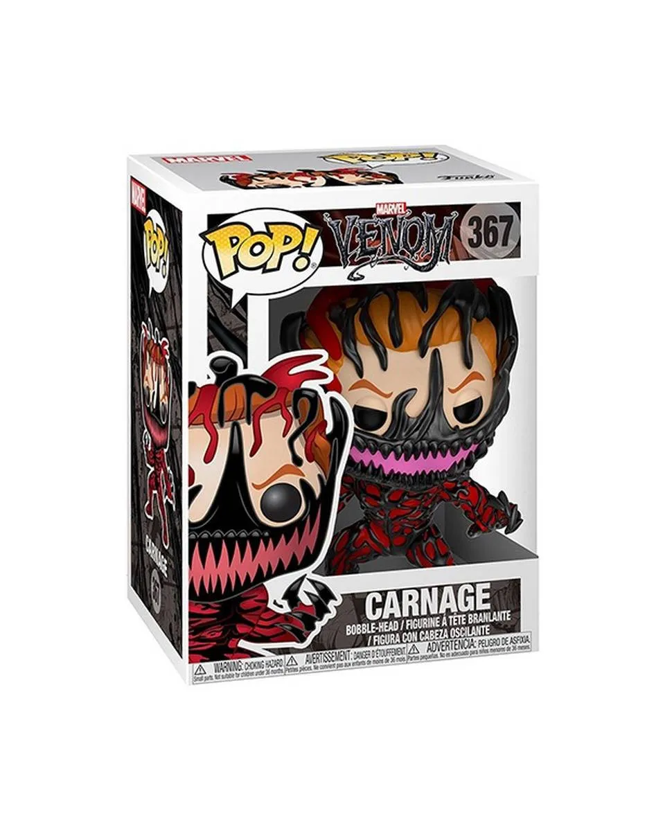 Bobble Figure Marvel - Venom POP! - Carnage #367 