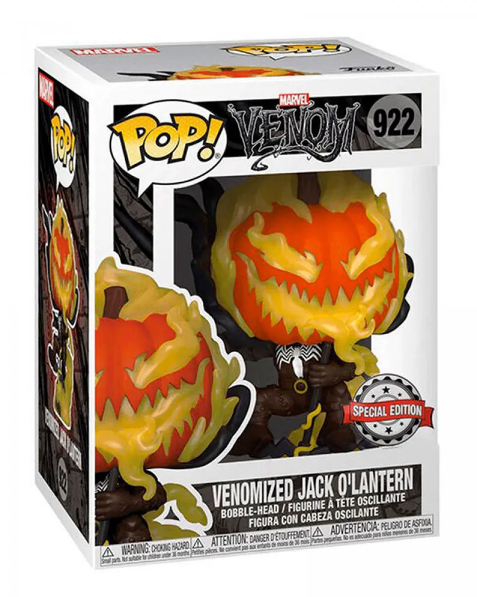 Bobble Figure Marvel - Venom POP! - Venomized Jack O'Lantern 
