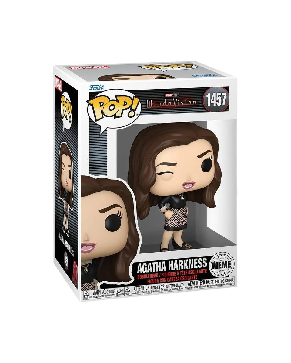 Bobble Figure Marvel - Wanda Vision POP! - Agatha Harkness 