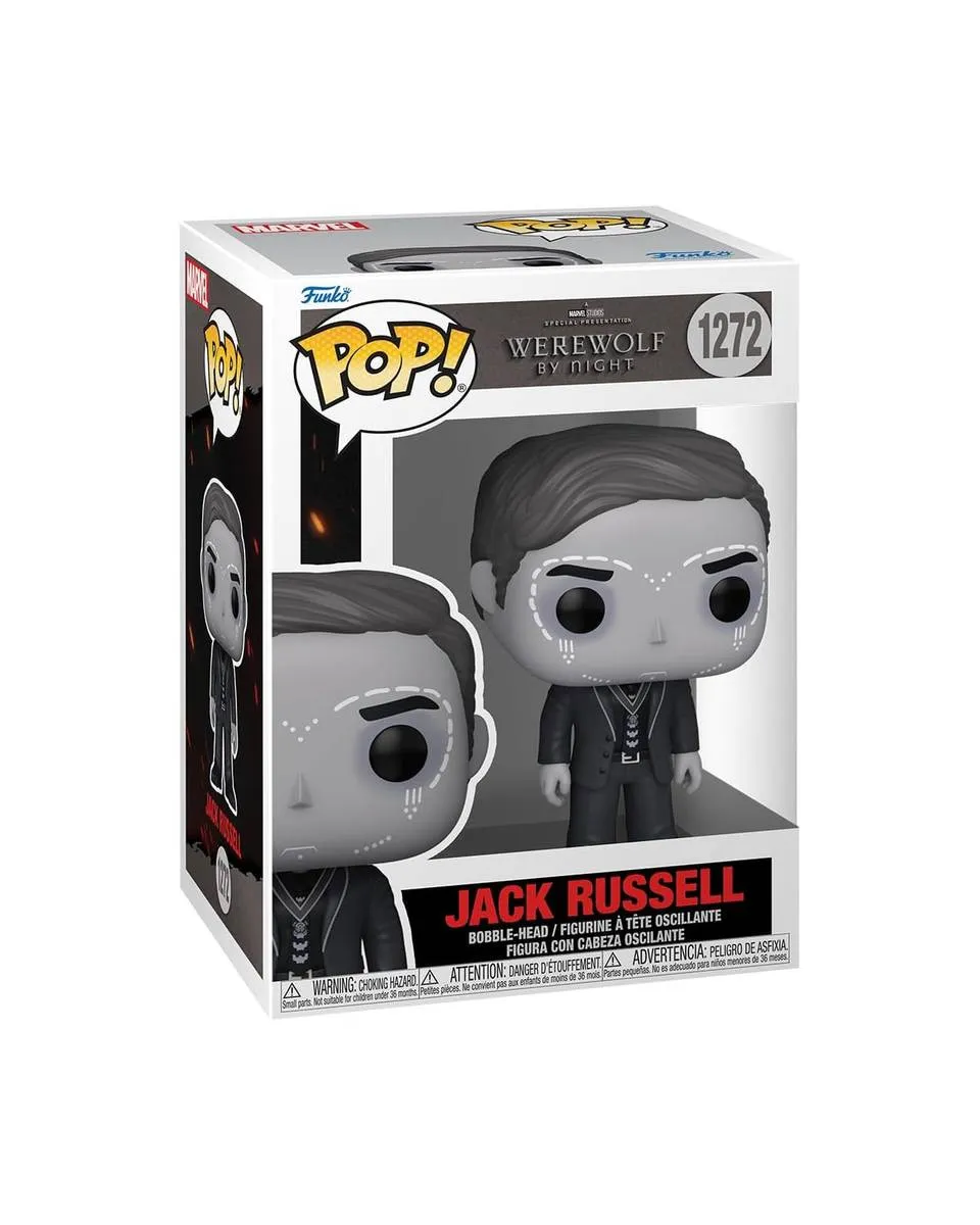 Bobble Figure Marvel - Werewolf by Night POP! - Jack Russell 