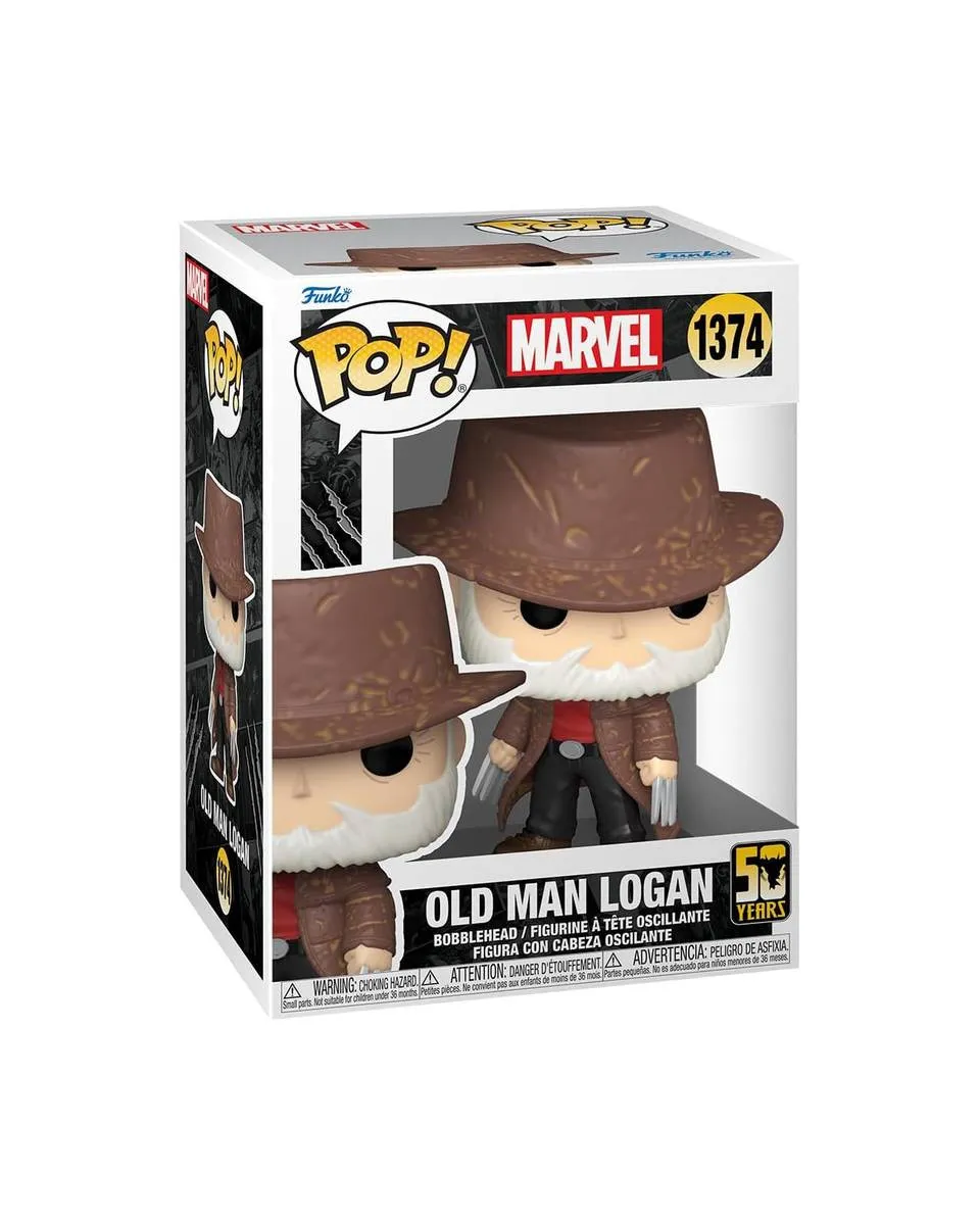 Bobble Figure Marvel - Wolverine 50th POP! - Old Man Logan 