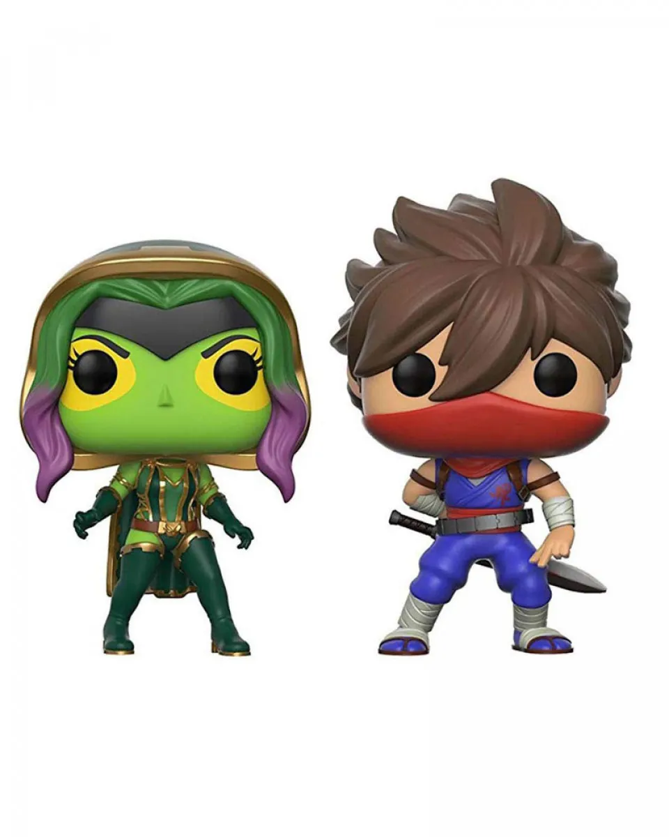 Bobble Figure Games - Marvel vs Capcom POP! 2-Pack - Gamora vs Strider 