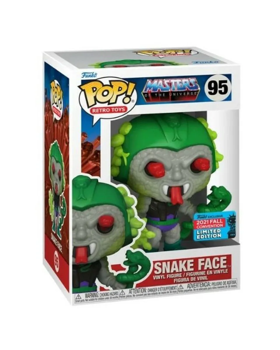 Bobble Figure Master Of The Universe POP! - Rides - Snake Face 