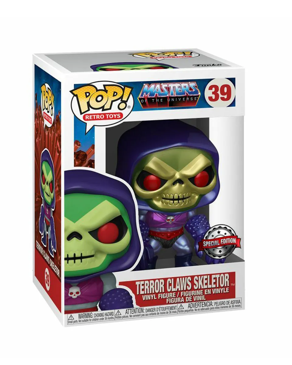 Bobble Figure Master Of The Universe POP! - Terror Claws Skeletor - Special Edition 