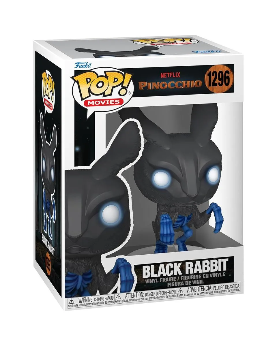 Bobble Figure Movies - Pinocchio POP! - Black Rabbit 