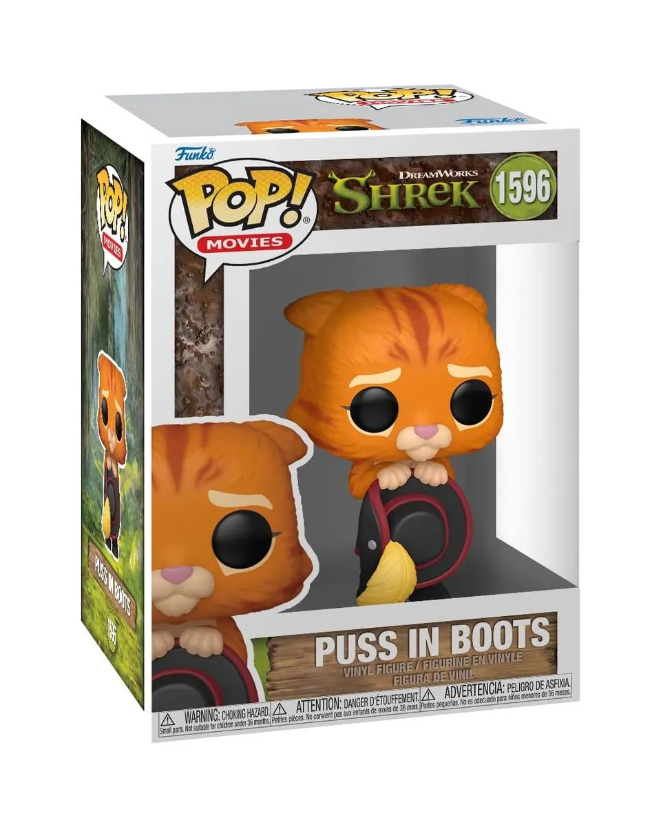 Bobble Figure Movies - Shrek POP! - Puss in Boots 