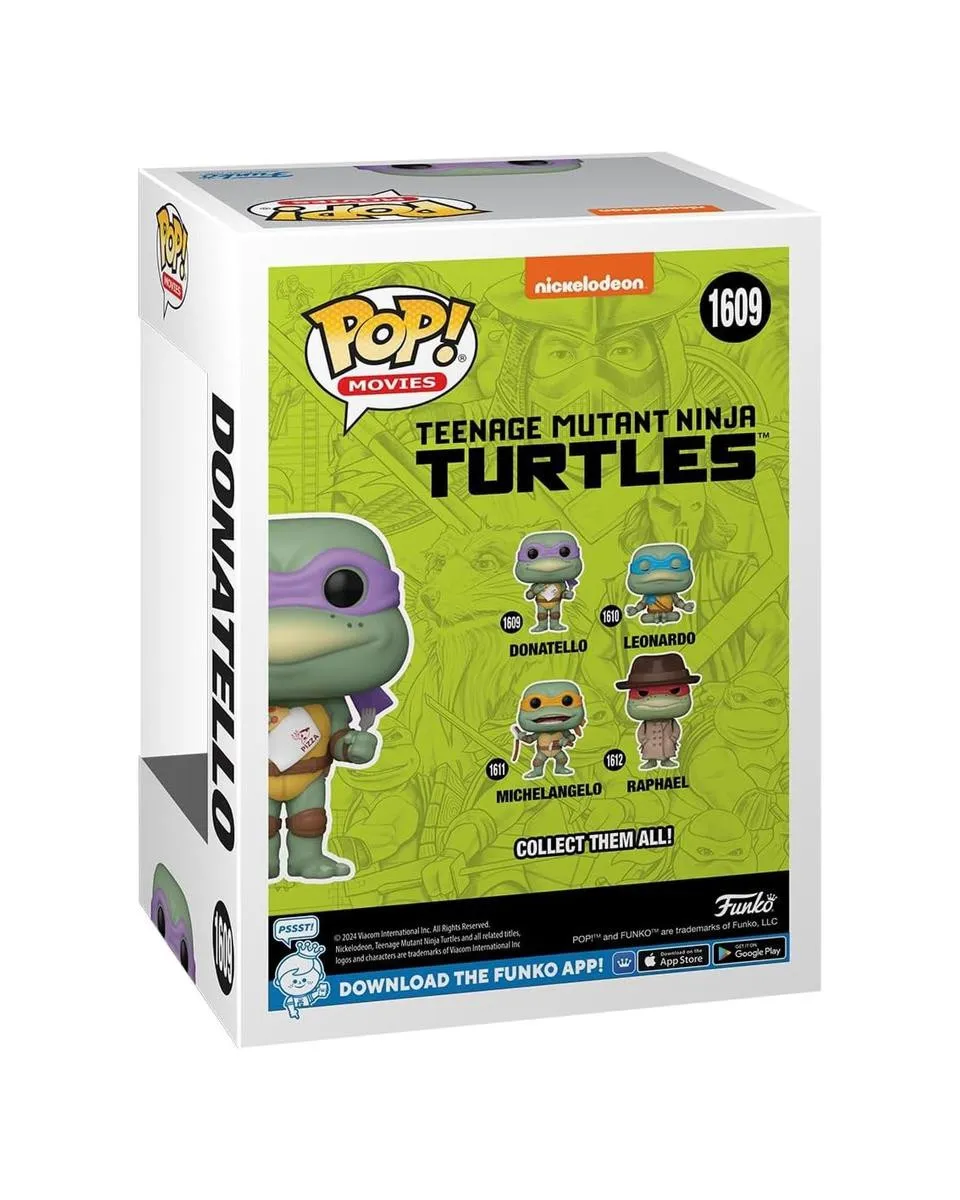 Bobble Figure Movies - Teenage Mutant Ninja Turtles POP! - Donatello with Napkin 