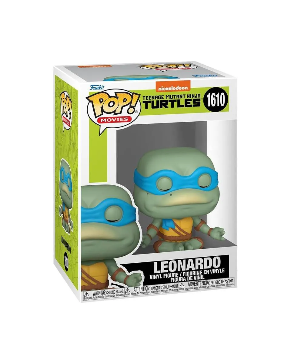 Bobble Figure Movies - Teenage Mutant Ninja Turtles POP! - Leonardo (Meditating) 