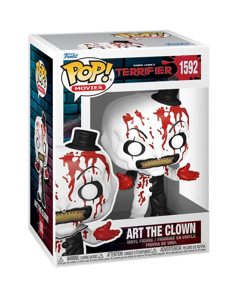 Bobble Figure Movies - Terrifier POP! - Art the Clown Bloody #1592 