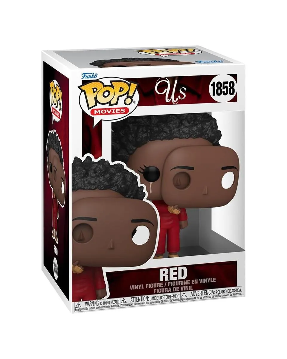 Bobble Figure Movies - Us POP! - Red 