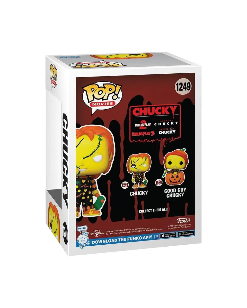 Bobble Figure Movies - Chucky POP! - Chucky - Vintage Halloween 