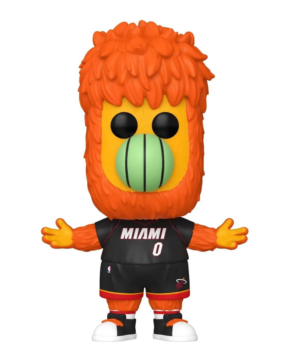 Bobble Figure Basketball NBA - Miami Heat POP! - Burnie - Mascots 