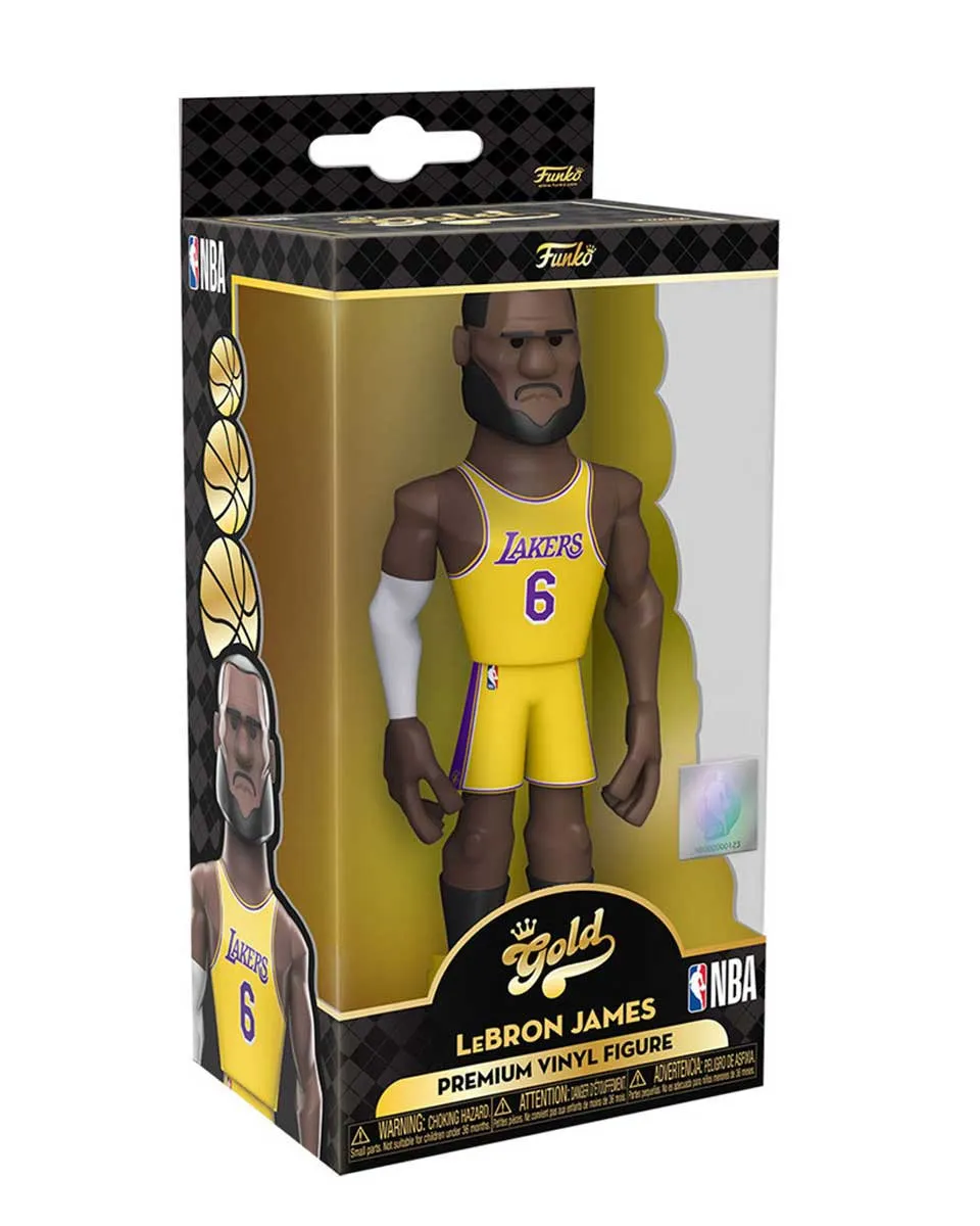 Figure Funko Premium - Basketball NBA - LA Lakers - LeBron James 