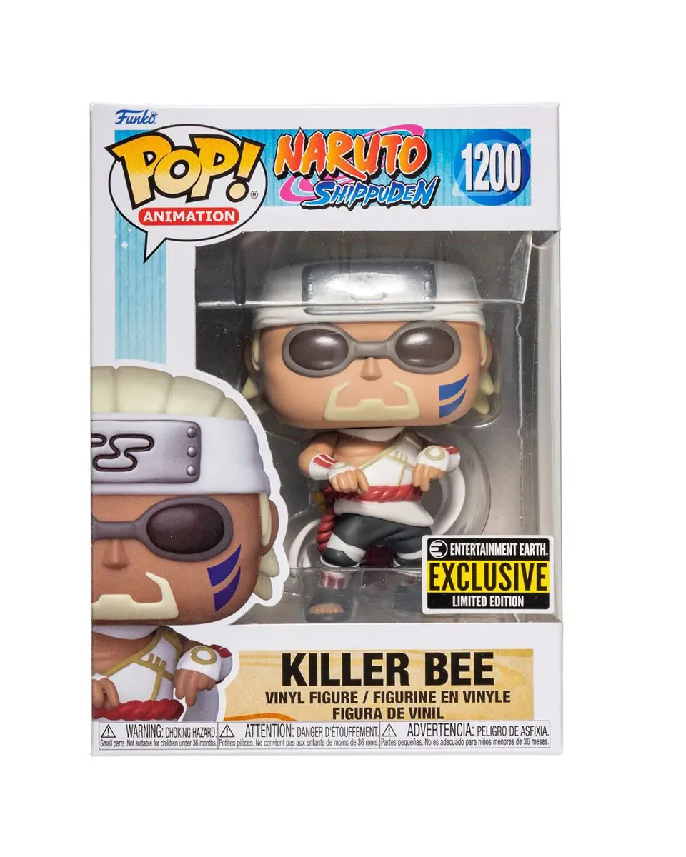 Bobble Figure Naruto Shippuden POP! - Killer Bee - Special Edition 