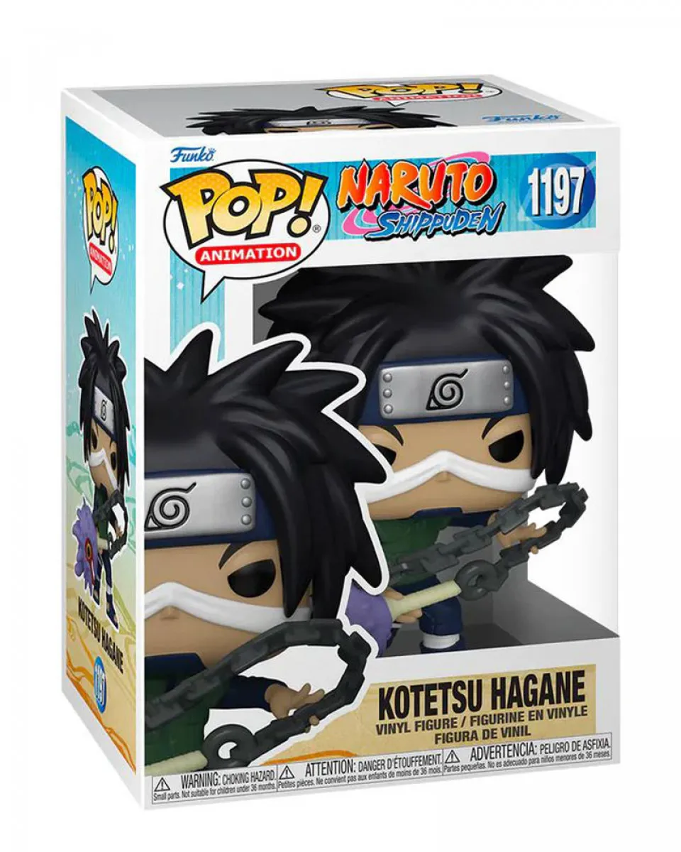 Bobble Figure Anime - Naruto Shippuden POP! - Kotetsu Hagane 