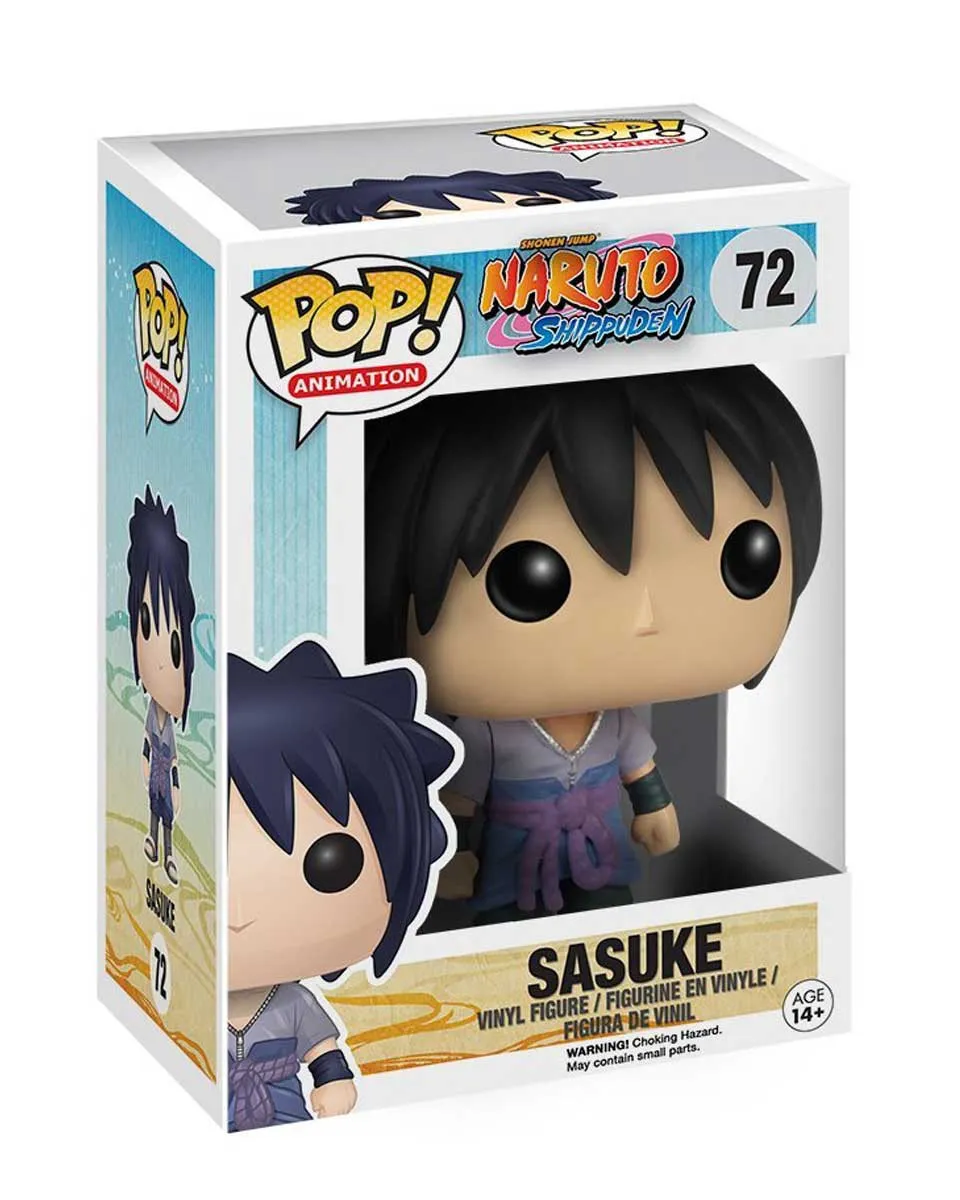 Bobble Figure Anime - Naruto Shippuden POP! - Sasuke 