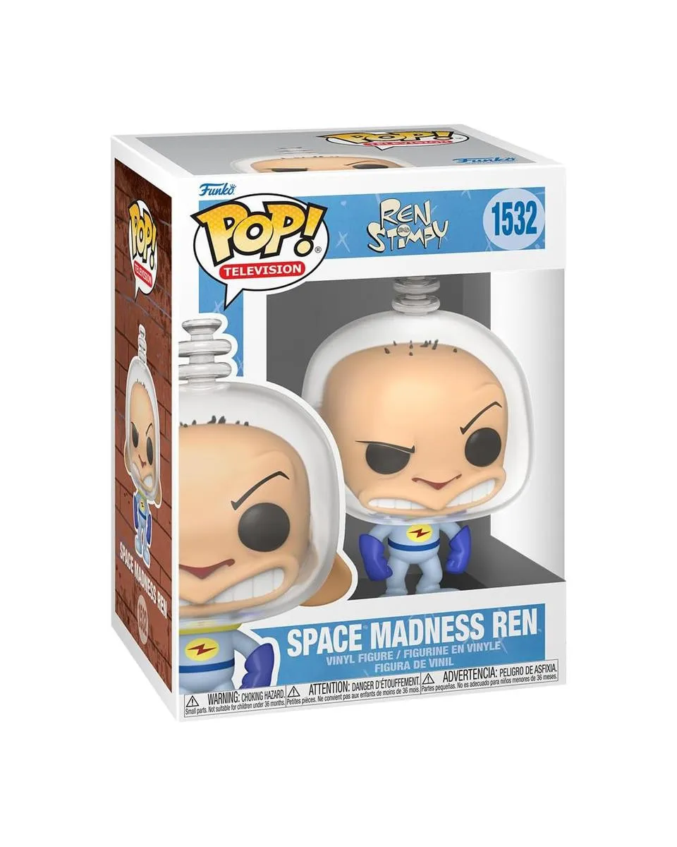 Bobble Figure Television - Nick Rewind POP! - Figure Ren (Space Suit) 