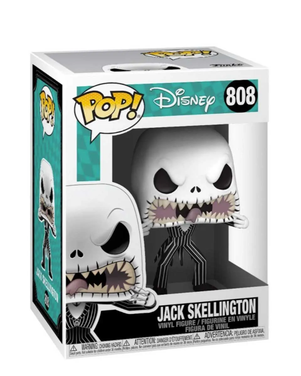 Bobble Figure Disney - Nightmare Before Christmas POP! - Jack (Scary Face) 