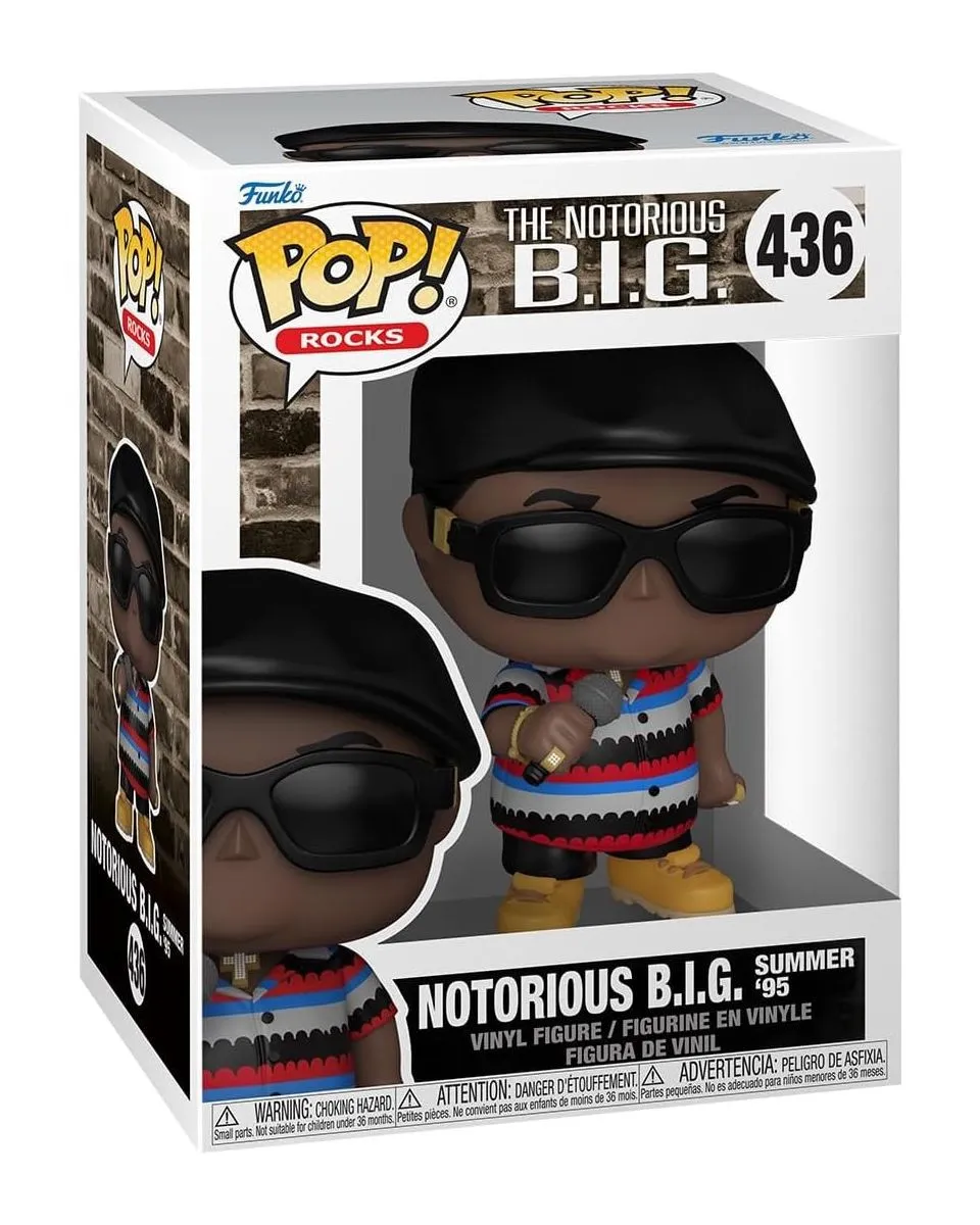 Bobble Figure POP! Rocks - The Notorious B.I.G. Summer '95 