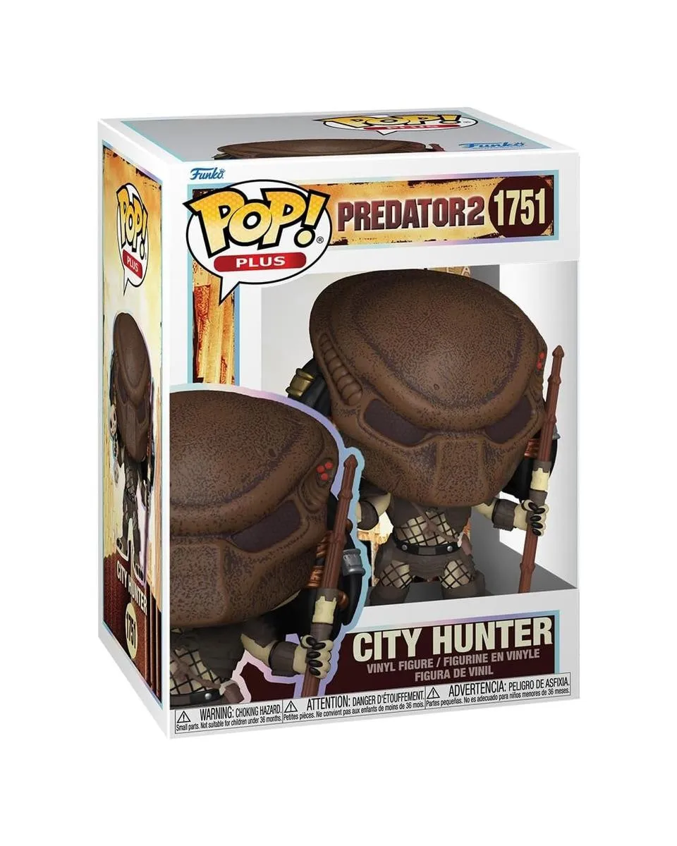 Bobble Figure Movies - Predator 2 POP! - City Hunter 